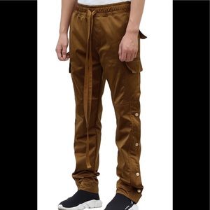 Alphadog Satin Cargo Pants